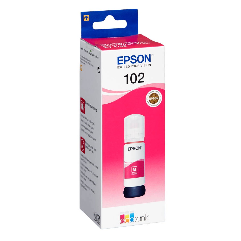 Epson 102 / C13T03R340 Nachfüll-Tinte Magenta 70 ml