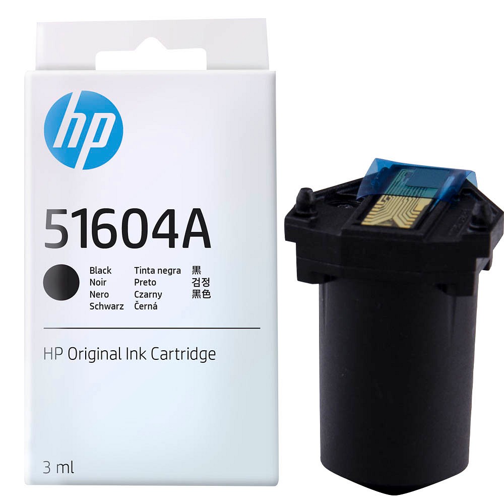 HP Tintendruckkopf schwarz (51604A)