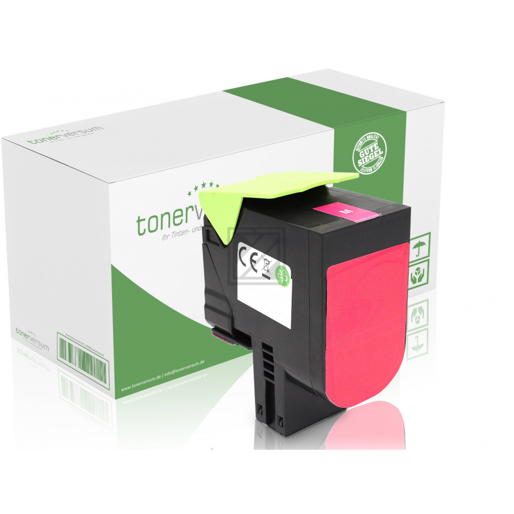 Tonerversum Toner-Kartusche magenta HC (102687) ersetzt C540H1MG