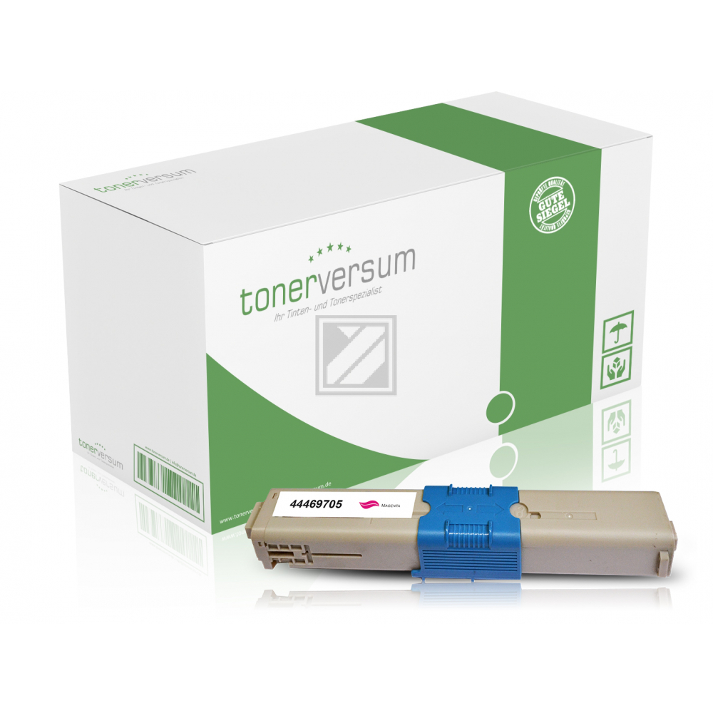 Tonerversum Toner-Kit magenta (102926) ersetzt 44469705