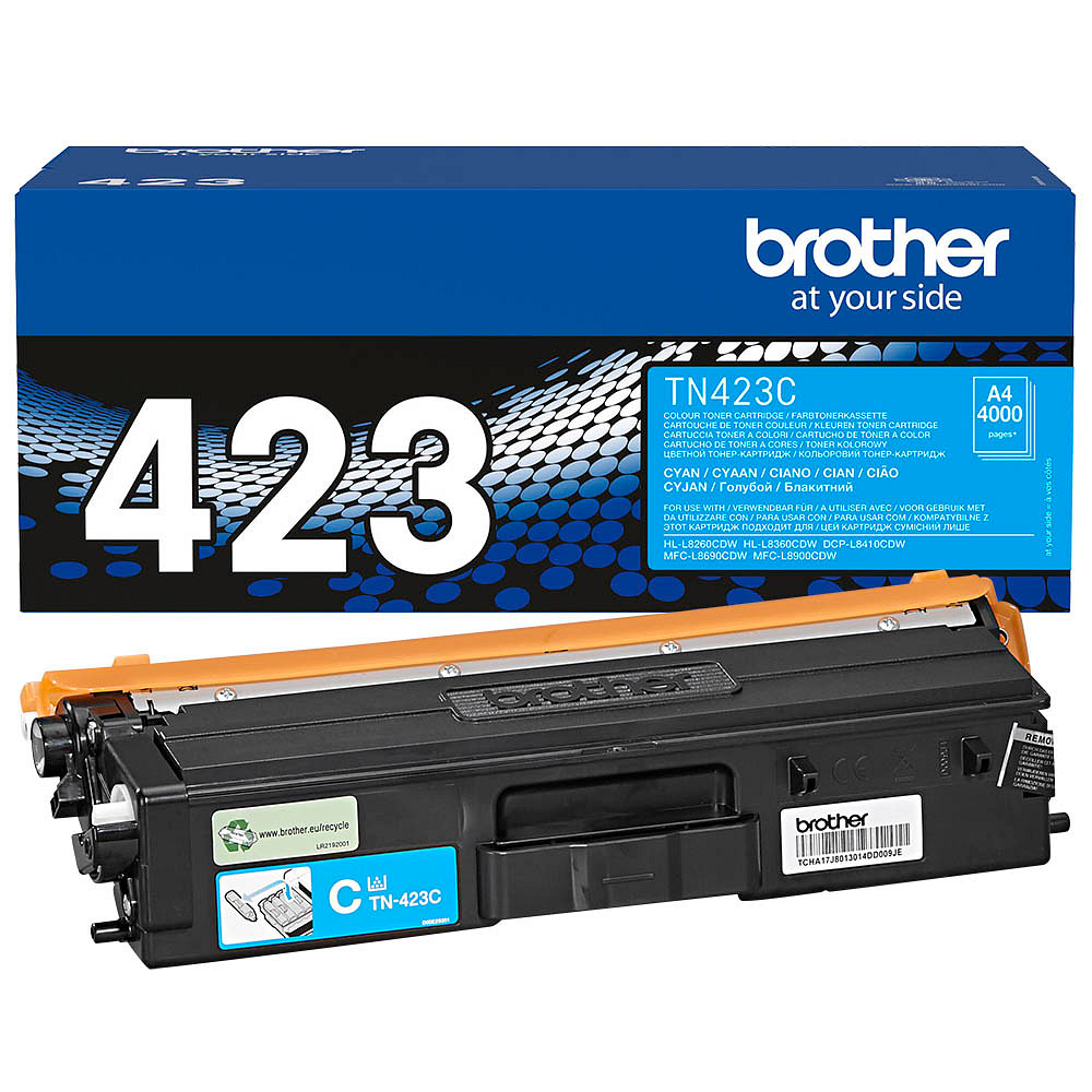Brother Toner-Kartusche cyan HC (TN-423C)