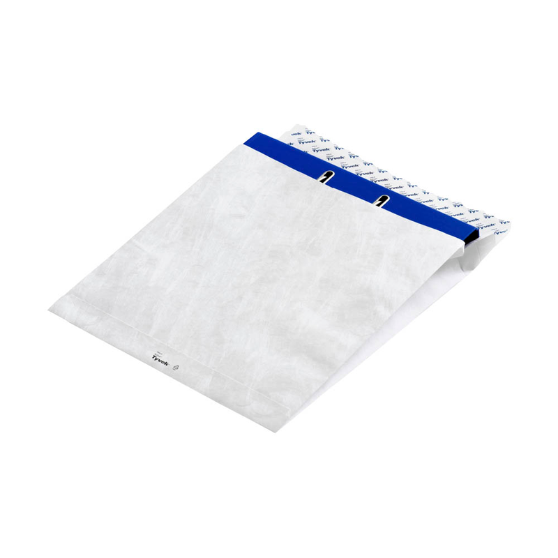 BONG Faltentaschen Tyvek® Expander ca. DIN C4 ohne Fenster weiß mit 7,0 cm Falte, 50 St.