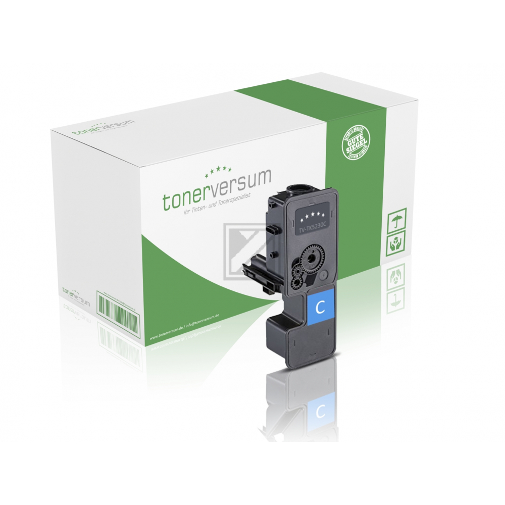 Tonerversum Toner-Kit cyan HC (104068) ersetzt TK-5230C