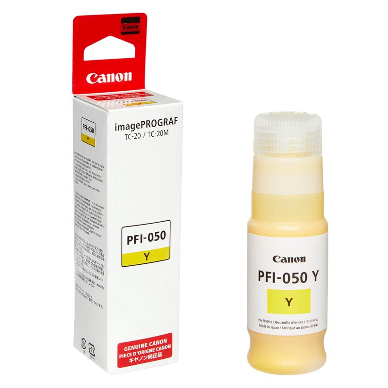 Canon Tintennachfüllfläschchen gelb (5701C001, PFI-050Y)