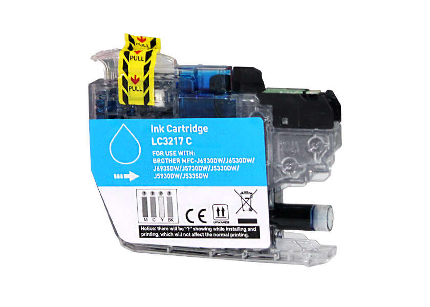 Kompatibel zu Brother LC-3217C Tinte Cyan