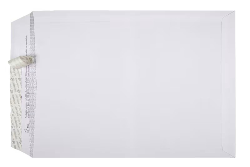 BONG Versandtaschen TopSTAR DIN C4 mit Fenster weiß 10 St.