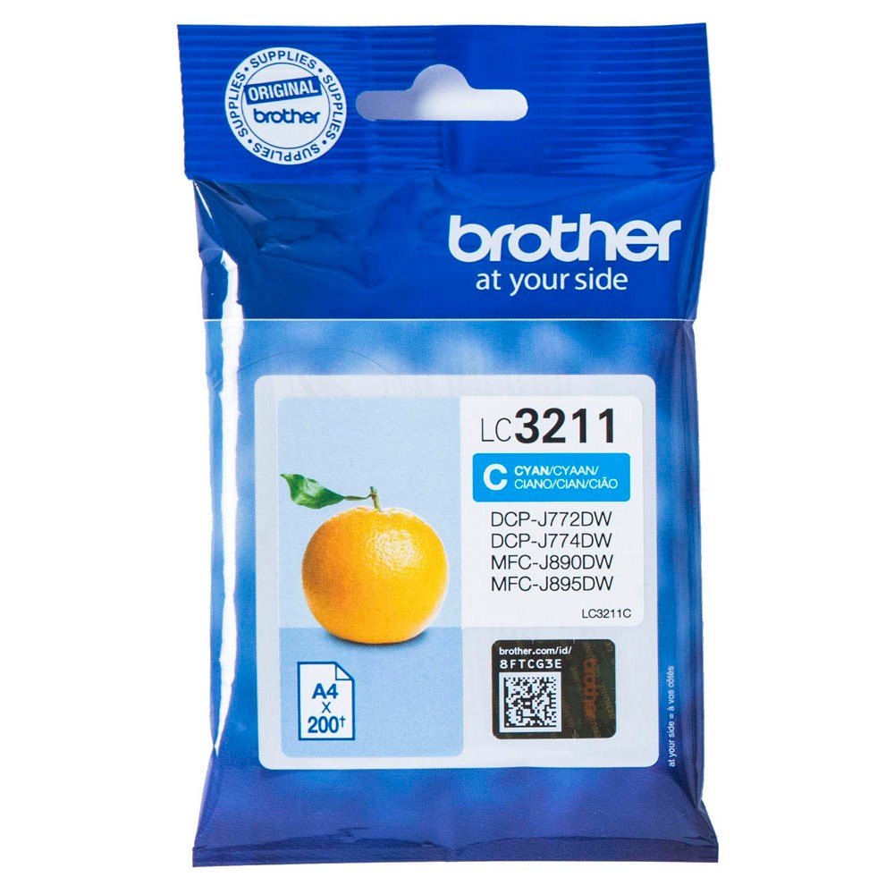 Brother LC-3211C Tinte Cyan