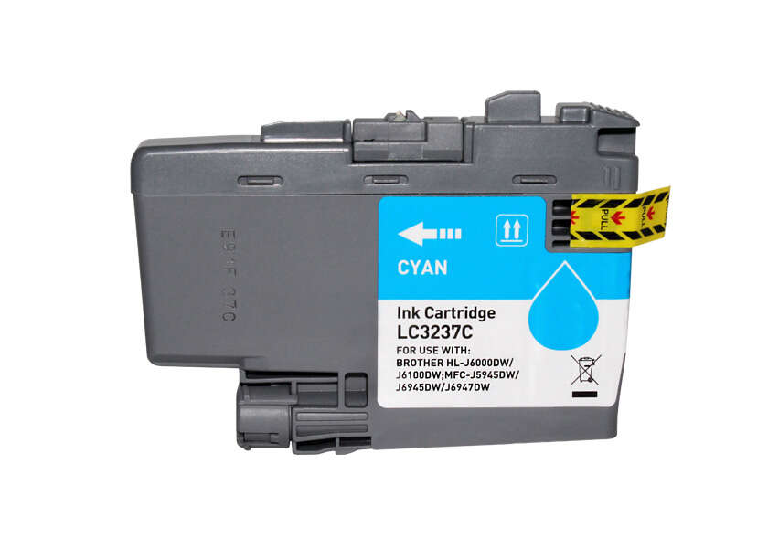 Tonerversum Tintenpatrone cyan (TV108816) ersetzt LC-3237C