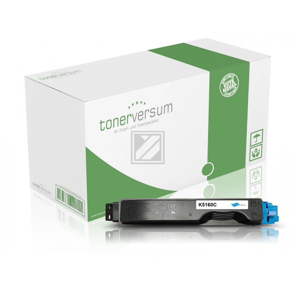 Tonerversum Toner-Kit cyan (TV104305) ersetzt TK-5160C