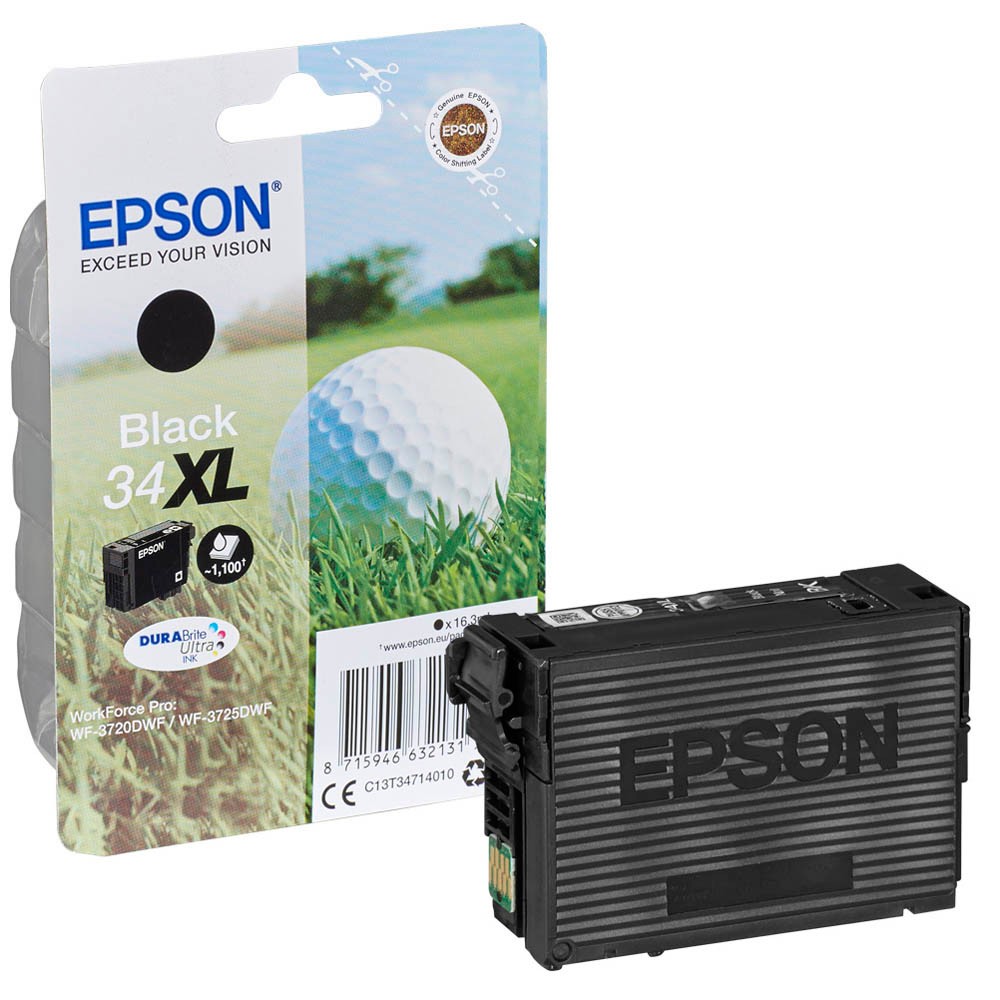 Epson 34 XL / C13T34714010 Tinte Black
