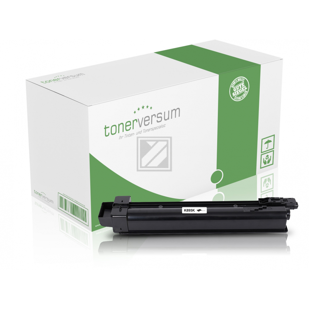 Tonerversum Toner-Kit schwarz (102593) ersetzt TK-895K