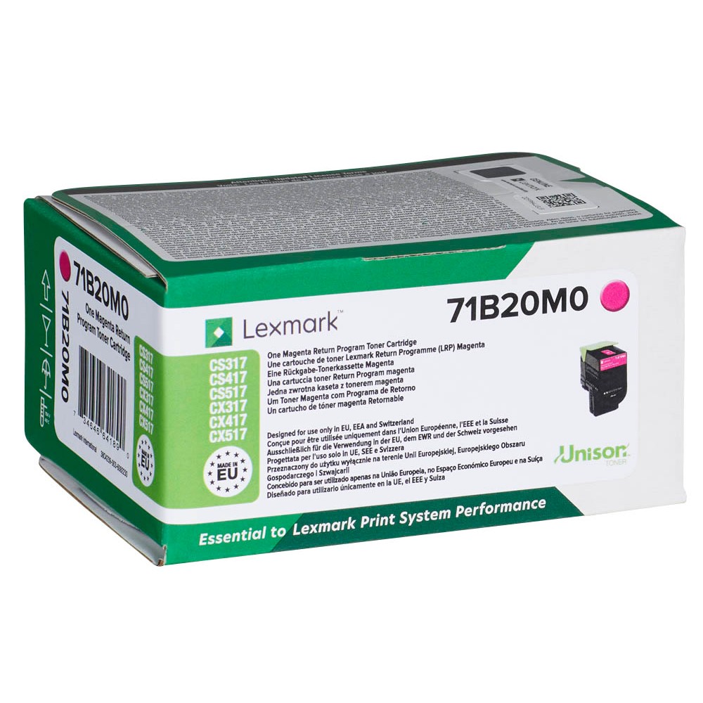 Lexmark 71B20M0 Toner Magenta