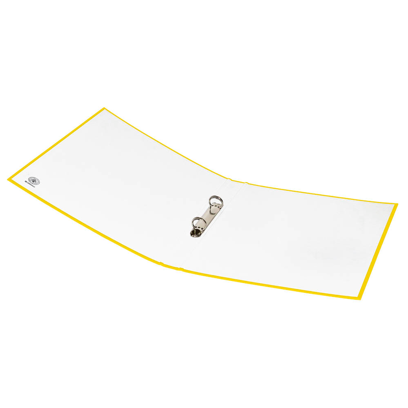DONAU Ringbuch 2-Ringe gelb 2,5 cm DIN A4, 1 St.