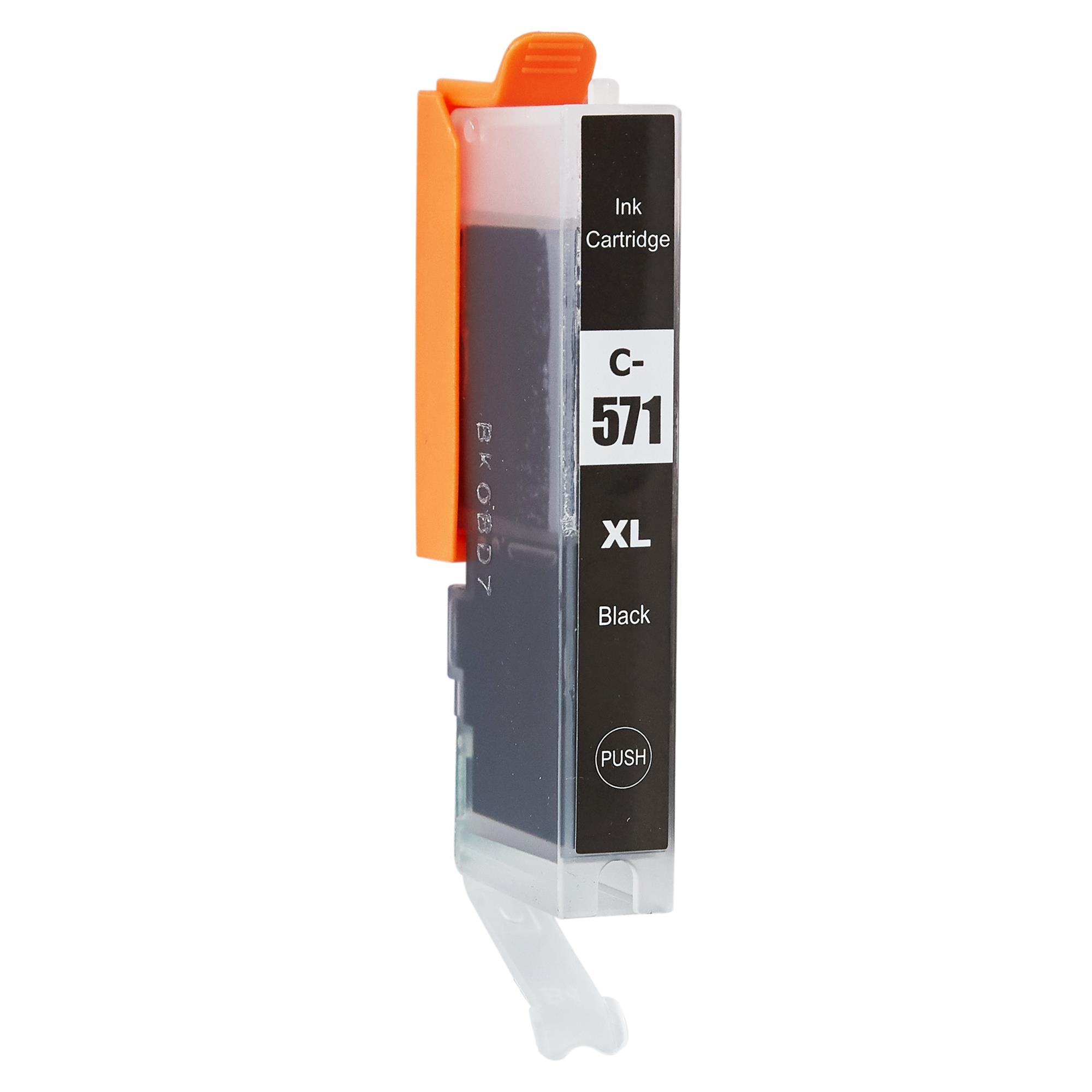 Kompatibel zu Canon CLI-571BK XL / 0331C001 Tinte Black