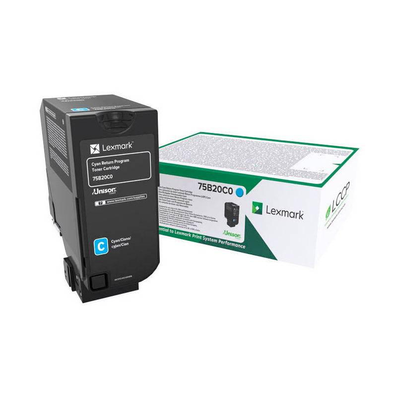 Lexmark Toner-Kit Return Program cyan (75B20C0)