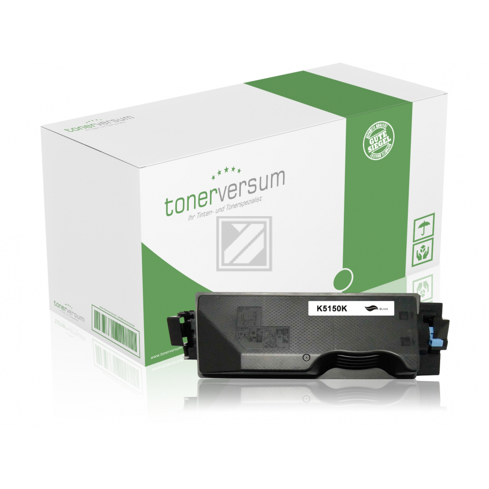 Tonerversum Toner-Kit schwarz (102431) ersetzt TK-5150K