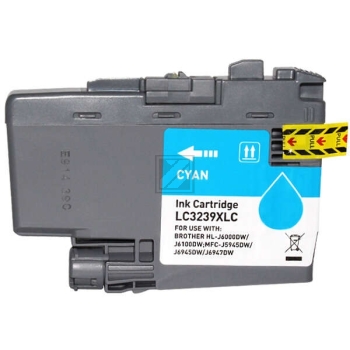 Tonerversum Tintenpatrone cyan HC (TV108820) ersetzt LC-3239XLC