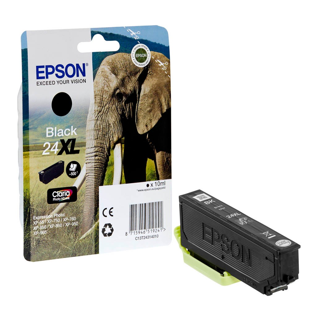 Epson 24 XL / C13T24314012 Tinte Black