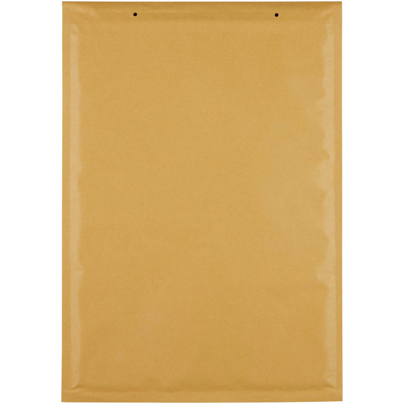 aroFOL® CLASSIC Luftpolstertaschen 9/I braun für DIN E4, 50 St.