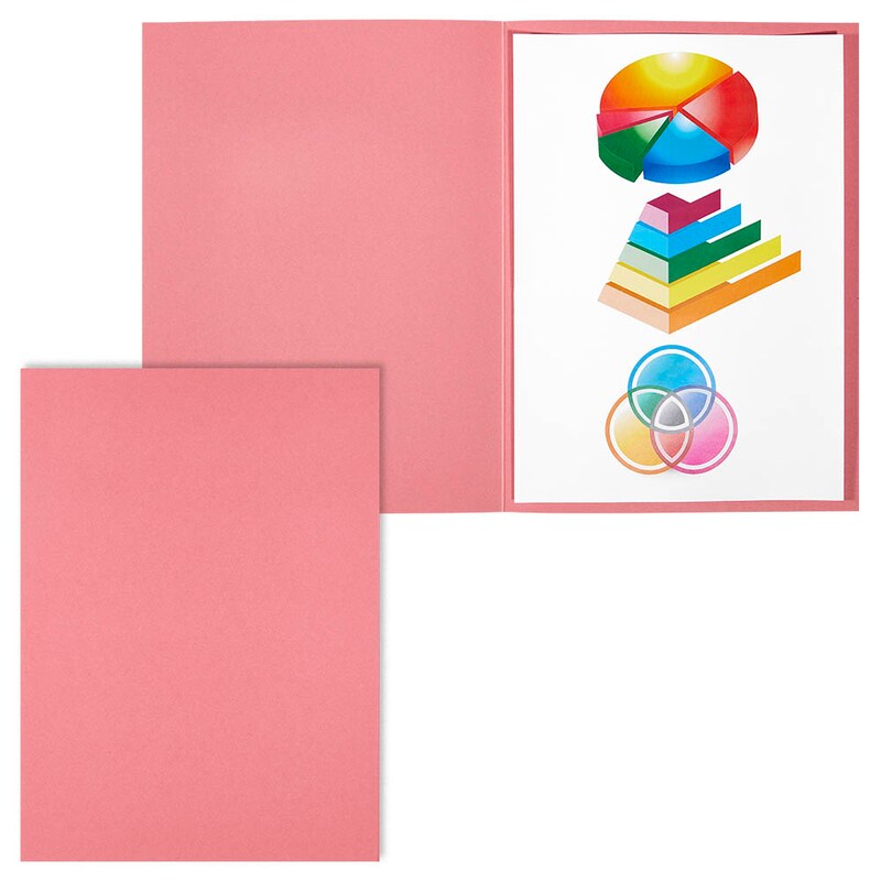 ELBA Aktendeckel Smart Line DIN A4 rot, 100 St.