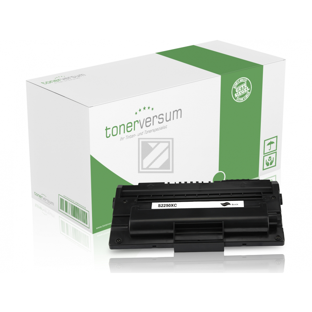Tonerversum Toner-Kartusche schwarz HC (103219) ersetzt 2550DA