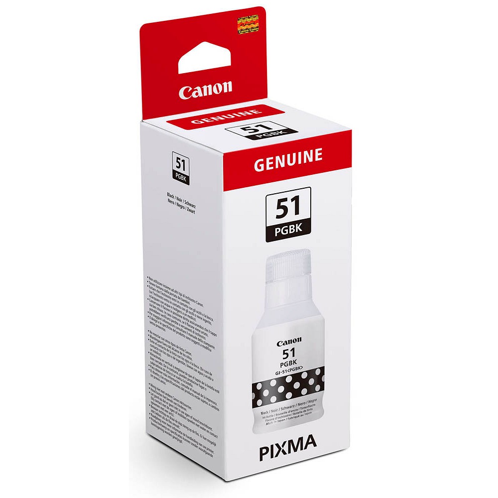 Canon Tintennachfüllfläschchen schwarz photo (4529C001, GI-51PGBK)