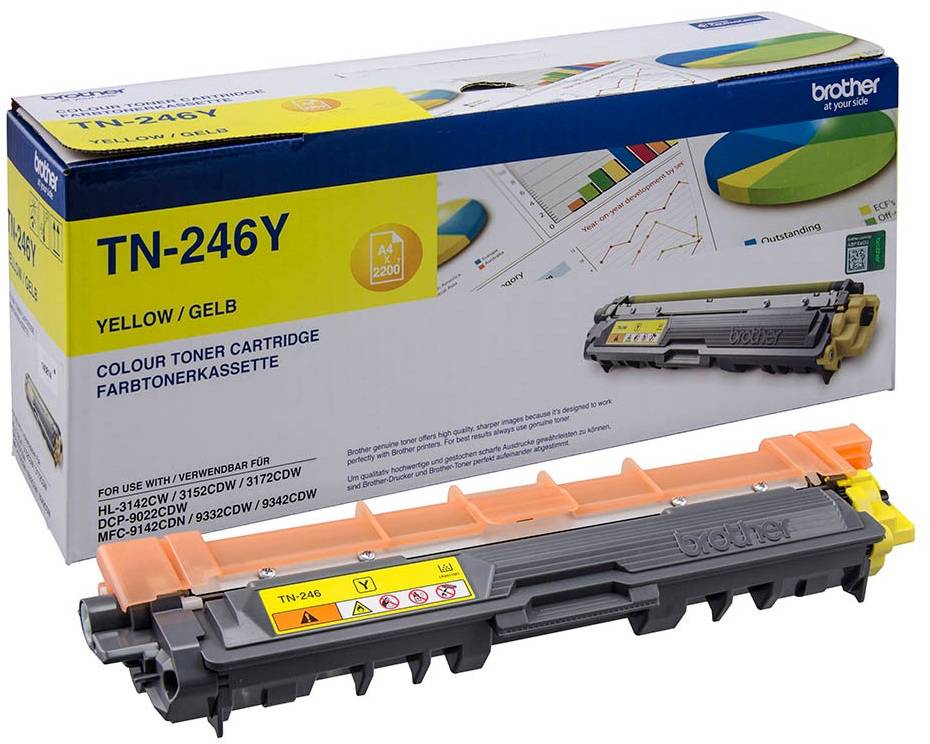 Brother Toner-Kit gelb HC (TN-246Y)