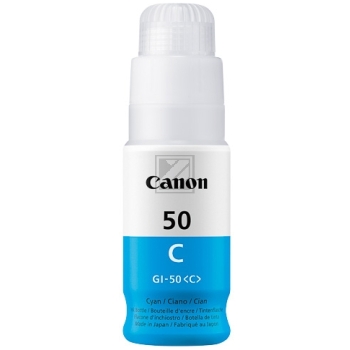 Canon Tintennachfüllfläschchen cyan (3403C001, GI-50C)