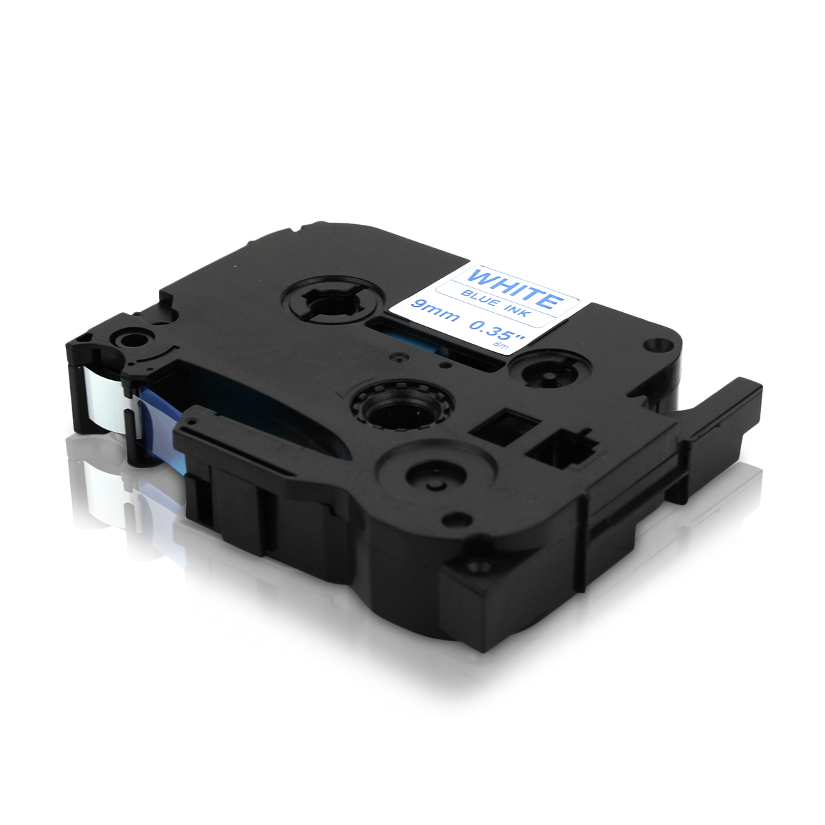 Kompatibel zu Brother TZe-223 P-Touch Schriftband 9mm blau/weiss