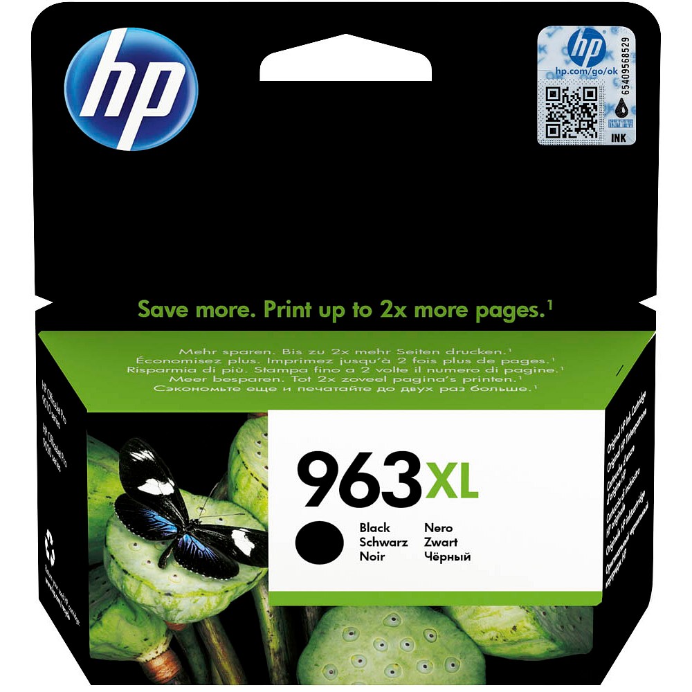 HP 963 XL / 3JA30AE Tinte Black