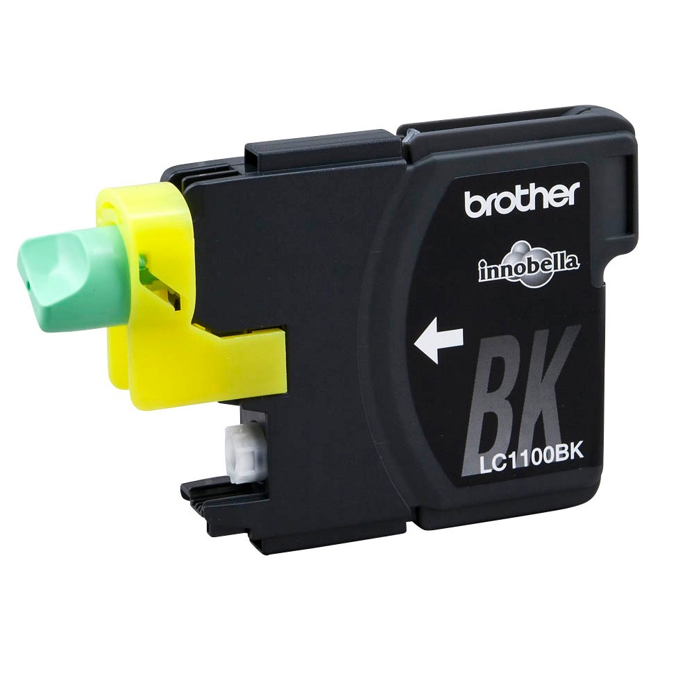 Brother Tintenpatrone 2 x schwarz (LC-1100BKBP2DR)