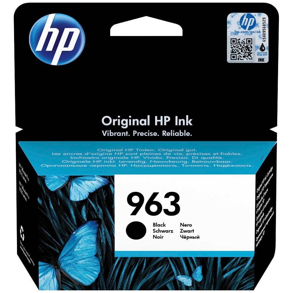 HP 963 / 3JA26AE Tinte Black