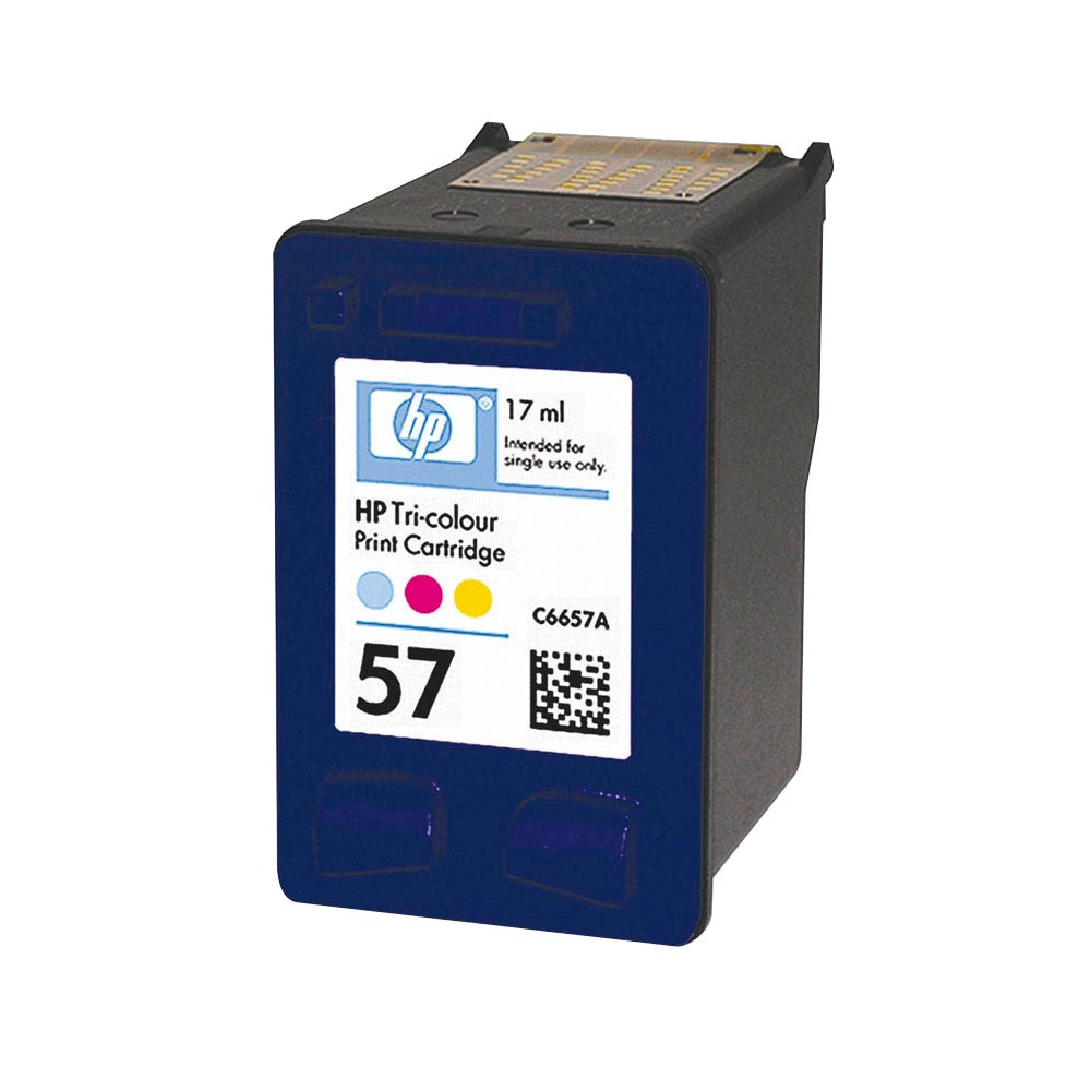 HP Tintendruckkopf cyan/magenta/gelb HC (C6657AE, 57)