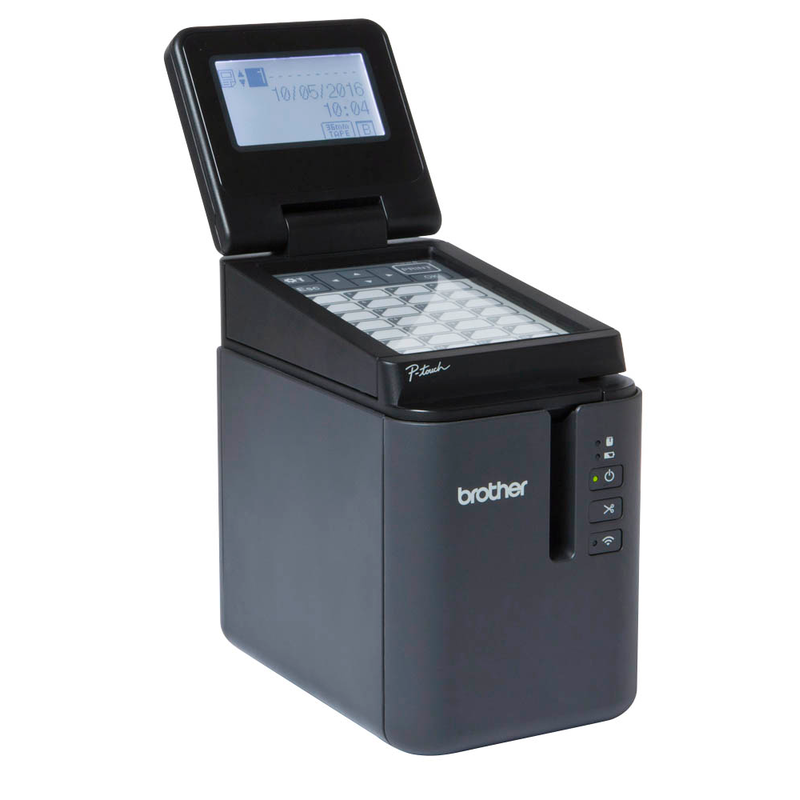 BROTHER PTOUCH P950NW BEDIENFELD PATDU003 Display