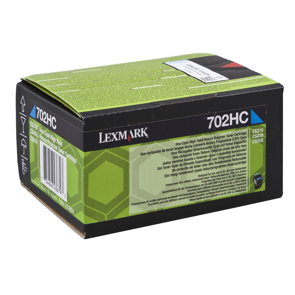 Lexmark 70C2HC0 / 702HC Toner Cyan