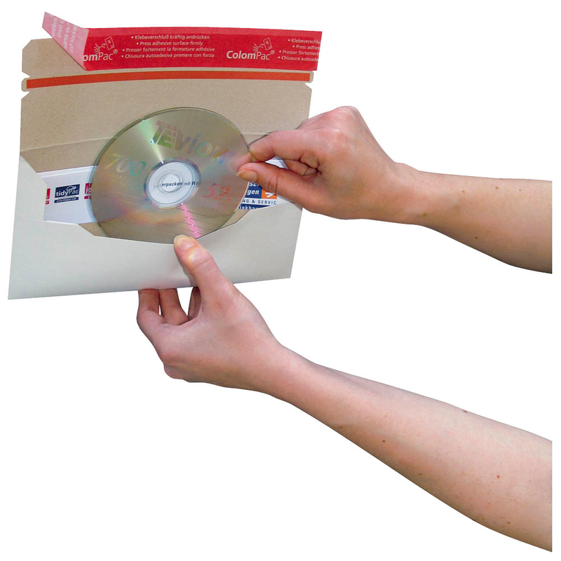 ColomPac® CD-Versandtaschen weiß, 20 St.