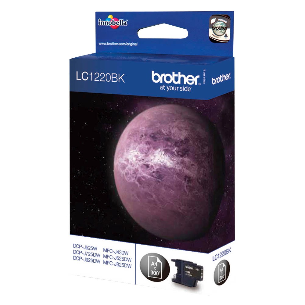 Brother Tintenpatrone schwarz (LC-1220BK)