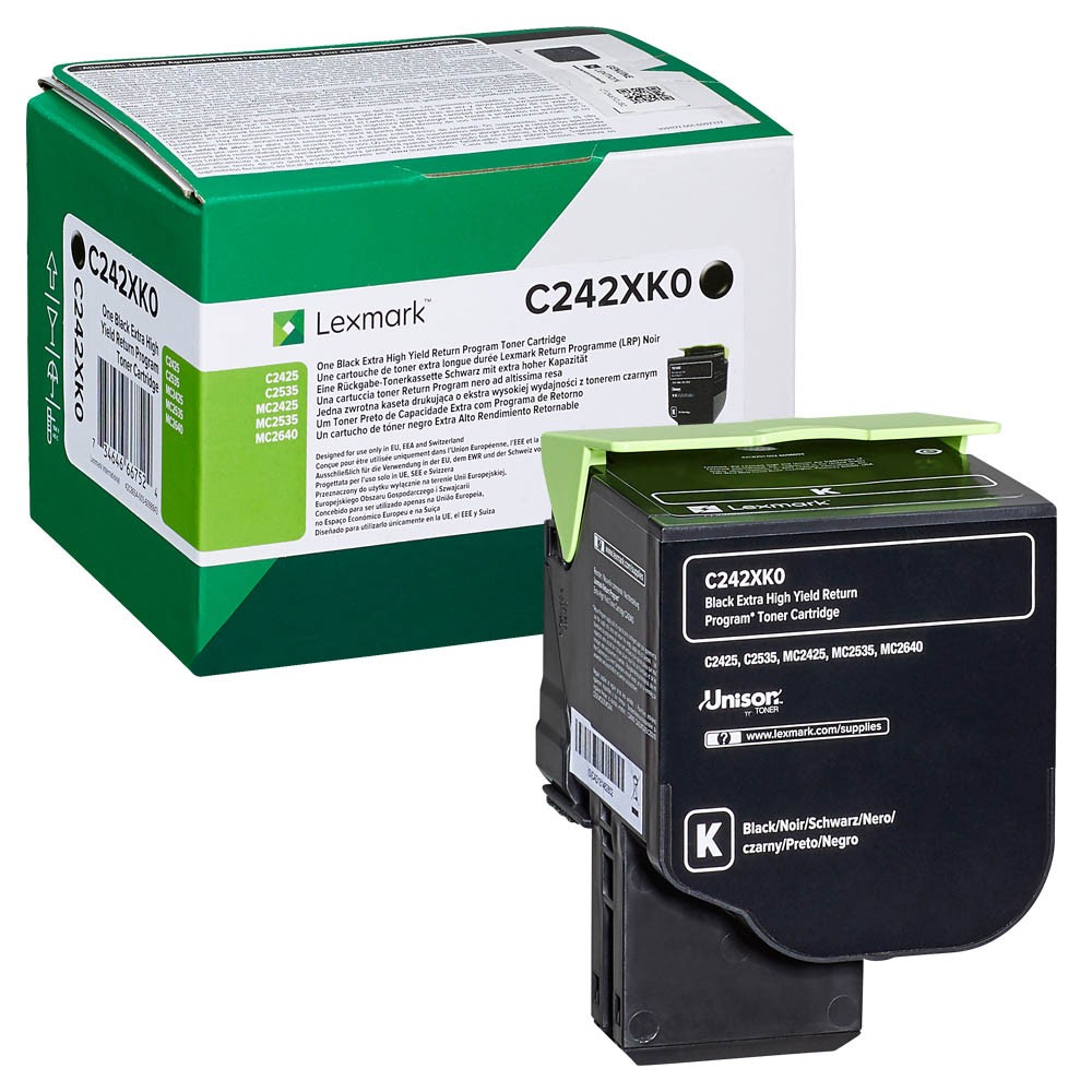 Lexmark C242XK0 Toner Black