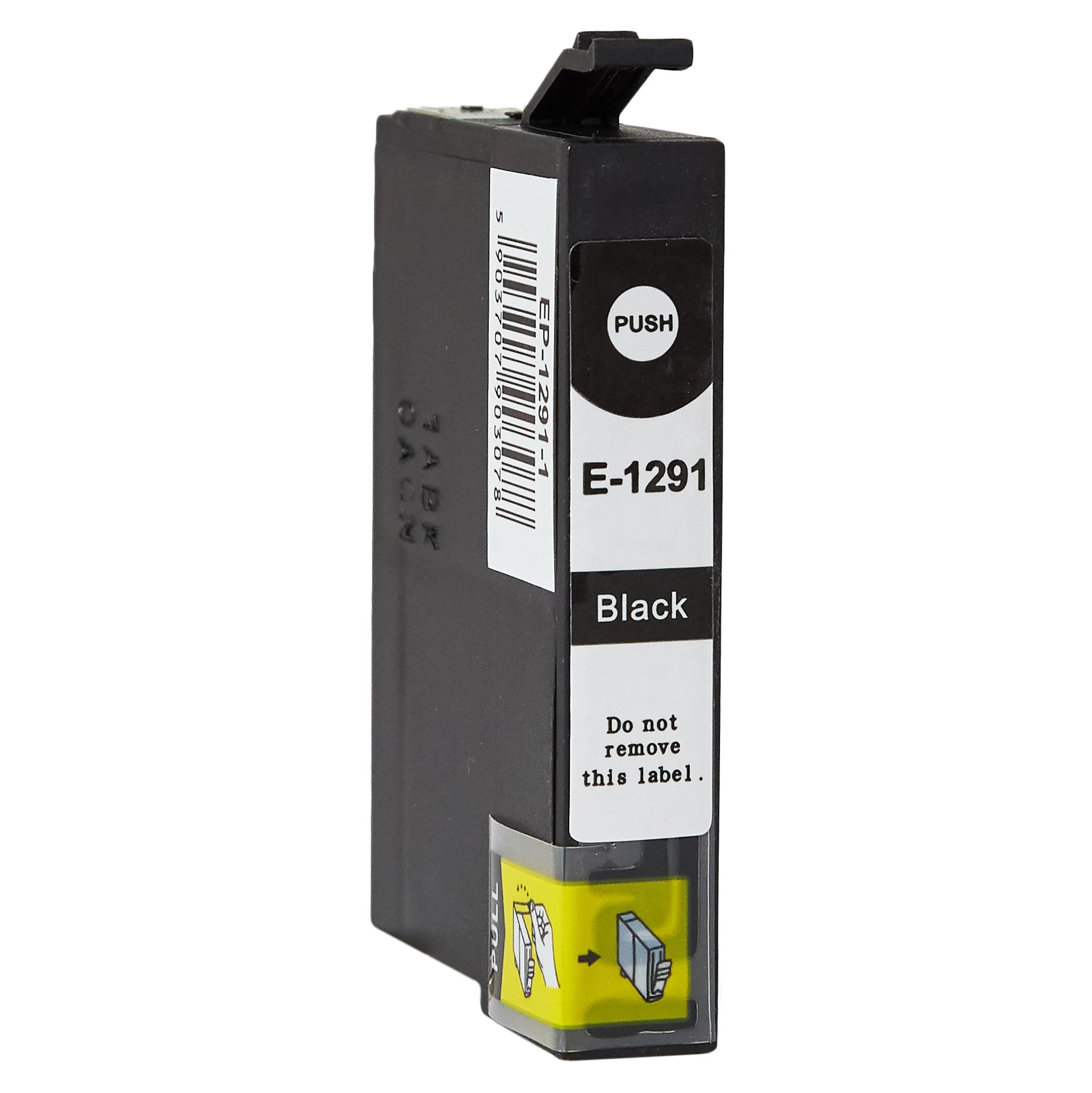 Kompatibel zu Epson C13T12914010 / T1291 Tinte Black