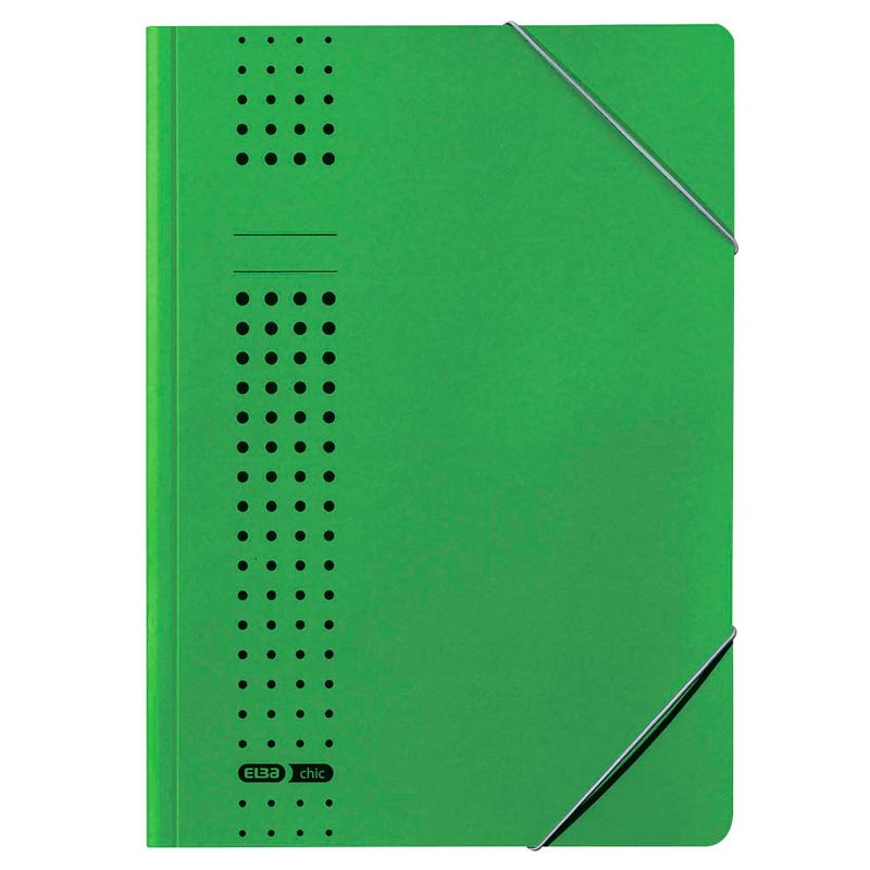 ELBA Eckspanner chic DIN A4 grün, 25 St.