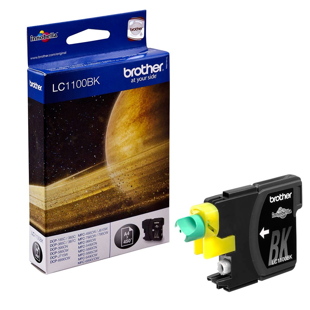 Brother Tintenpatrone schwarz (LC-1100BK)