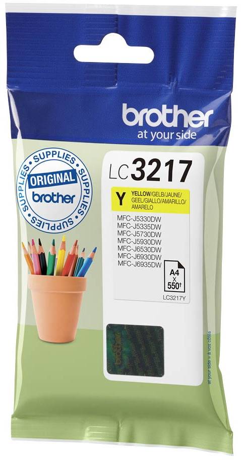 Brother Tintenpatrone gelb (LC-3217Y)