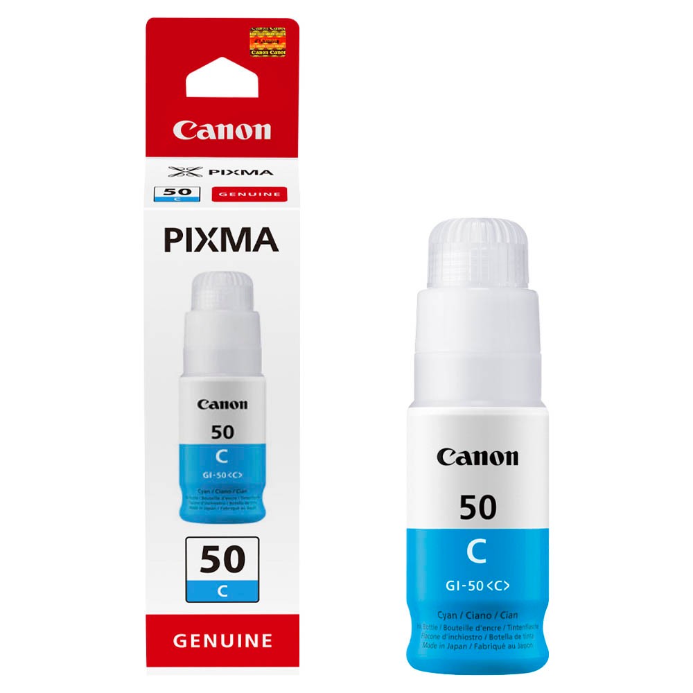 Canon Tintennachfüllfläschchen cyan (3403C001, GI-50C)