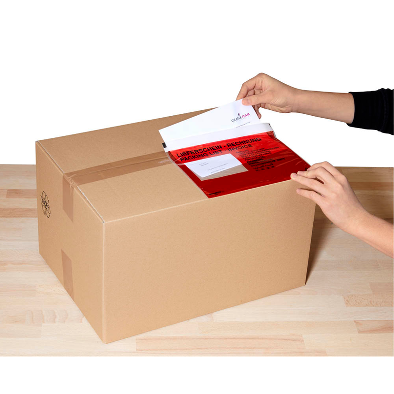 docuFIX® CLASSIC Lieferscheintaschen plus Kunststoff DIN C5 250 St.