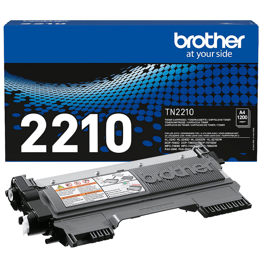 Brother Toner-Kit schwarz (TN-2210)