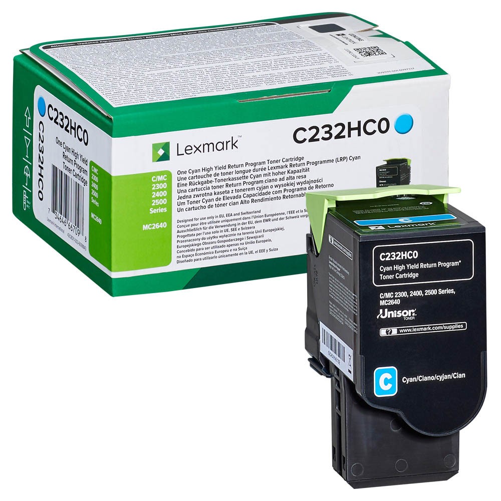 Lexmark C232HC0 Toner Cyan
