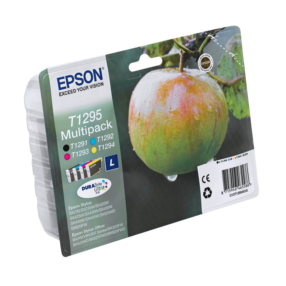 Epson T1295L / C13T12954012 Tinten Multipack CMYK (4er Set)