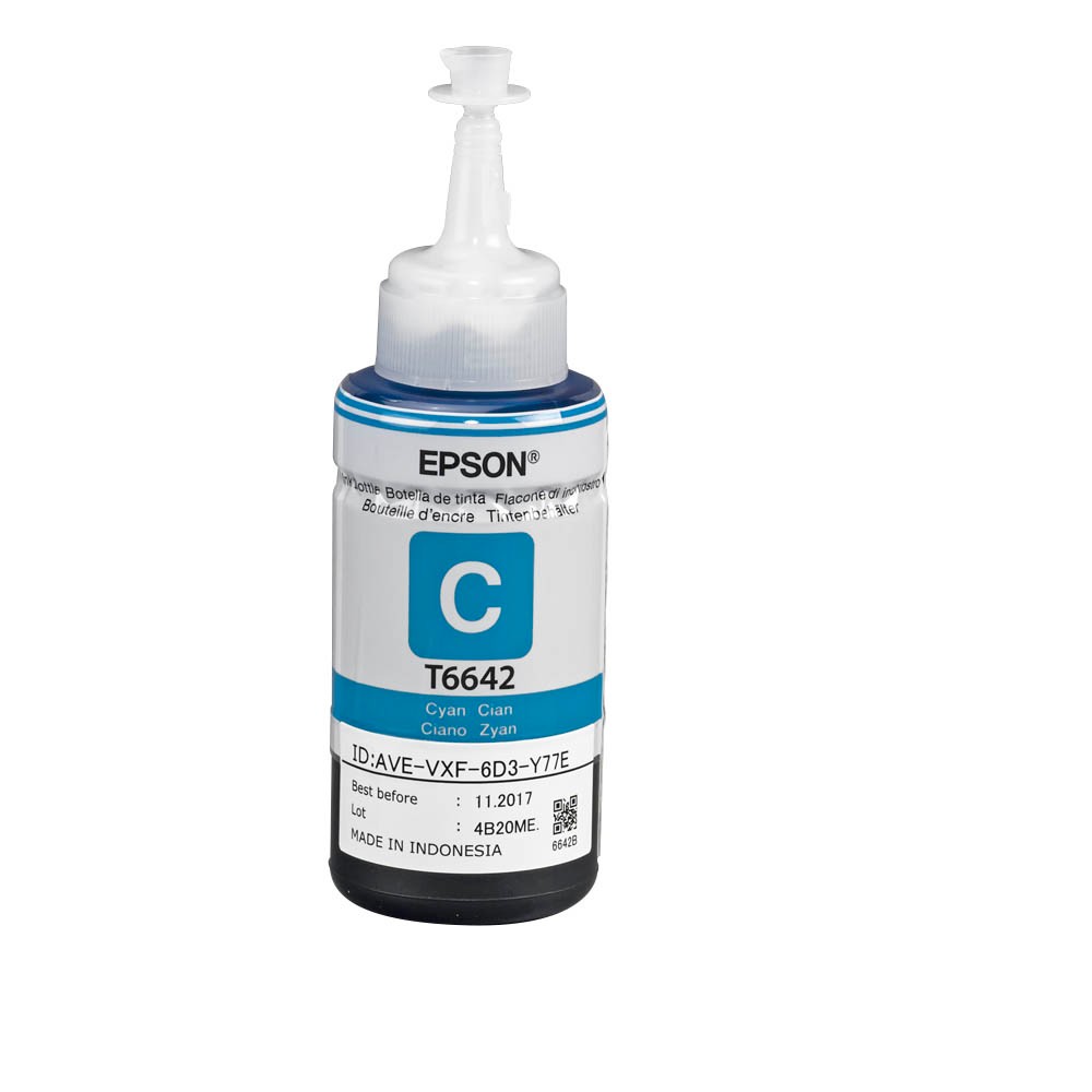 Epson T6642 / C13T664240 Nachfüll-Tinte Cyan 70 ml