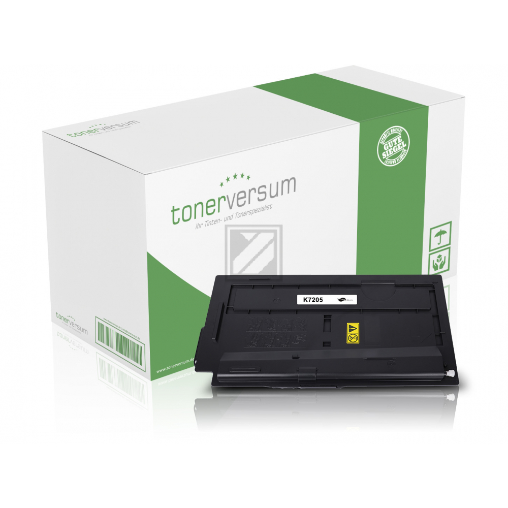 Tonerversum Toner-Kit schwarz (TV104548) ersetzt TK-7205