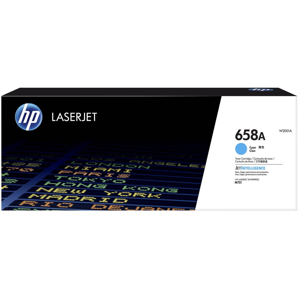 HP W2001A / 658A Toner Cyan